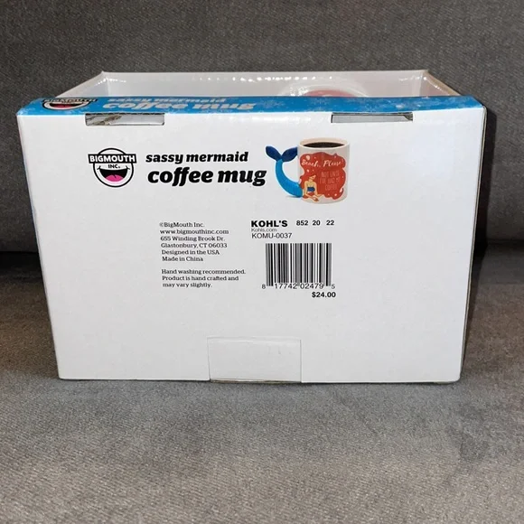 NEW Mermaid coffee mug. Holds 20 oz. - Picture 5 of 5